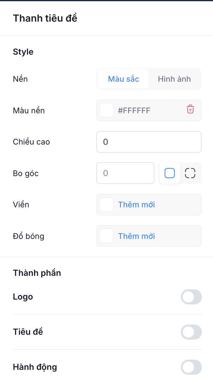 Thanh tiêu đề