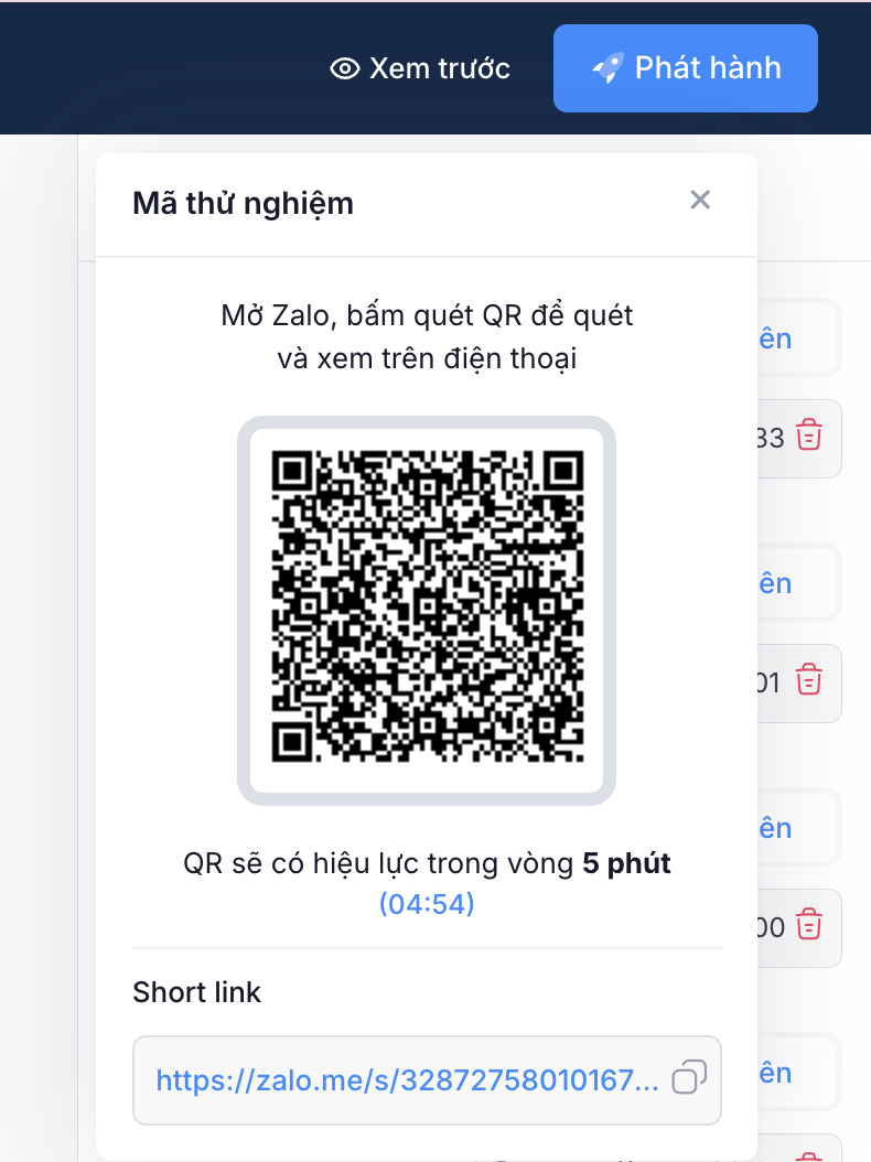 Màn hình xem trước